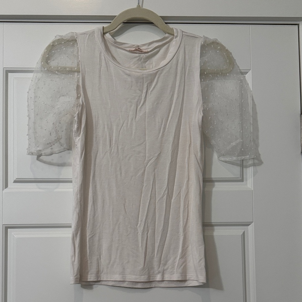 Elegant White Puff Sleeve Blouse